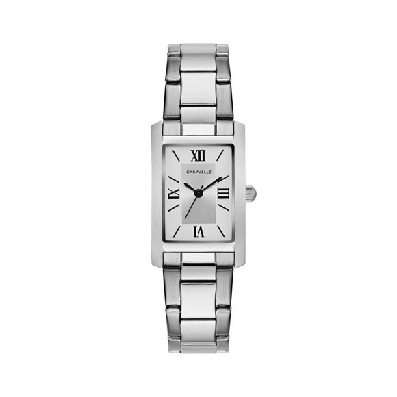 Caravelle Women's Dress CAR Quartz Silver Stainless Steel Watch 21 MM 43L203 - Picture 1 of 4
